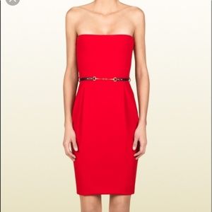 RED GUCCI DRESS